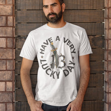Charger l'image dans la galerie, T-shirt Tattoo old school Homme Have a very lucky day