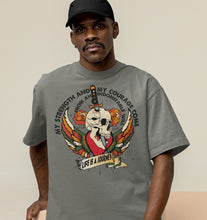 Charger l'image dans la galerie, T-shirt Tattoo old school Homme My strenght and my courage