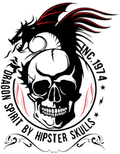 Charger l'image dans la galerie, Homme T-Shirt skull crâne Tête de mort dragon tribal inc