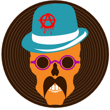 Charger l'image dans la galerie, Homme T-Shirt hipster skull Tête de mort crâne à moustache whimsical