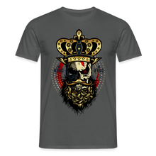Charger l'image dans la galerie, T-shirt Tête de mort Homme Hipster Skulls King - charbon
