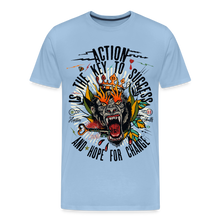 Charger l&#39;image dans la galerie, T-shirt Homme Gorille Tattoo action - ciel
