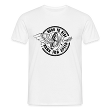 Charger l'image dans la galerie, T-shirt Motorcycle Wheel wing Homme - blanc
