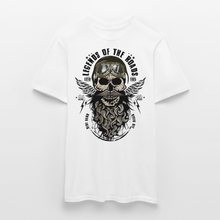 Charger l'image dans la galerie, T-shirt Tête de mort Homme Legends of the roads - blanc

