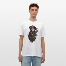 Charger l'image dans la galerie, T-shirt Tête de mort Homme Hipster Skulls Stay Wild - blanc
