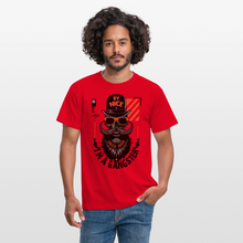 Charger l'image dans la galerie, T-shirt Tête de mort Homme I'm a Gangster - rouge
