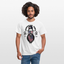 Charger l'image dans la galerie, T-shirt Tête de mort Homme American Vibes - blanc

