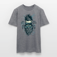 Charger l'image dans la galerie, T-shirt Tête de mort Homme Freedom - graphite chiné

