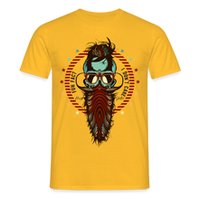Charger l'image dans la galerie, T-shirt Tête de mort Homme Fun fact - jaune
