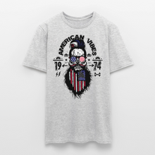 Charger l'image dans la galerie, T-shirt Tête de mort Homme American Vibes - gris chiné
