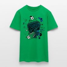 Charger l'image dans la galerie, T-shirt Tête de mort Homme Skull Soccer - vert
