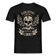 Charger l'image dans la galerie, T-shirt Homme Motorcycle Vintage born to ride - noir
