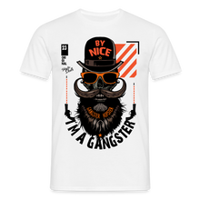 Charger l'image dans la galerie, T-shirt Tête de mort Homme I'm a Gangster - blanc
