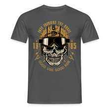 Charger l'image dans la galerie, T-shirt Homme Motorcycle Vintage Good ride - charbon
