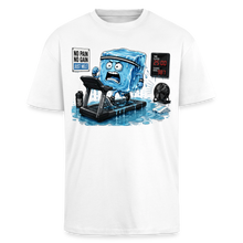 Charger l'image dans la galerie, T-shirt Musculation Humour – Le Glaçon qui Transpire | Fitness, Cardio et No Pain No Gain - blanc
