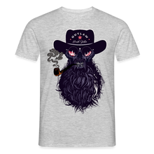 Charger l'image dans la galerie, T-shirt Tête de mort Homme Hipster Outlaw - gris chiné
