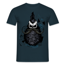 Charger l'image dans la galerie, T-shirt Tête de mort Homme Hipster Skulls Punk Anarchie - marine
