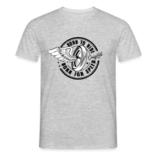 Charger l'image dans la galerie, T-shirt Motorcycle Wheel wing Homme - gris chiné
