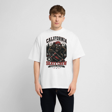 Charger l'image dans la galerie, T-Shirt Skate homme Ours &amp; Skateboard – Mode Streetwear - blanc
