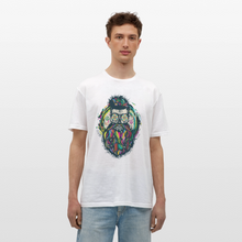 Charger l'image dans la galerie, T-shirt Tête de mort Homme Hipster Skulls Peace - blanc
