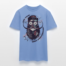Charger l'image dans la galerie, T-shirt Tête de mort Homme Use your unconscious mind - carolina blue
