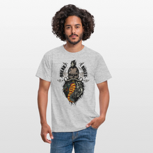 Charger l'image dans la galerie, T-shirt Tête de mort Homme Break Rules 2 - gris chiné
