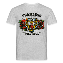 Charger l'image dans la galerie, T-shirt Tattoo old school Homme Old school Tigre - gris chiné
