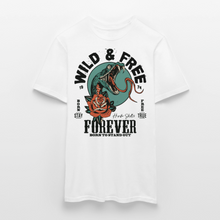 Charger l'image dans la galerie, T-shirt Tattoo old school Homme Wild Free Tattoo snake - blanc
