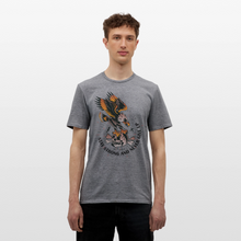 Charger l'image dans la galerie, T-shirt Tattoo old school Homme Stay strong and never give up - graphite chiné
