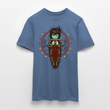 Charger l'image dans la galerie, T-shirt Tête de mort Homme Fun fact - bleu pigeon 
