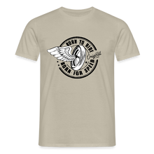 Charger l'image dans la galerie, T-shirt Motorcycle Wheel wing Homme - beige sable
