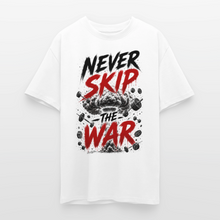 Charger l'image dans la galerie, t shirt musculation motivation Never  Skip the War - blanc
