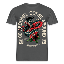 Charger l'image dans la galerie, T-shirt Tattoo old school Homme Go around - charbon
