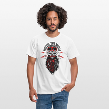 Charger l'image dans la galerie, T-shirt Tête de mort Homme Legendary Hipster - blanc
