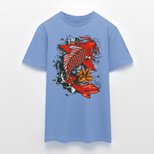 Charger l'image dans la galerie, T-shirt Tattoo old school Homme Koi Fish - carolina blue
