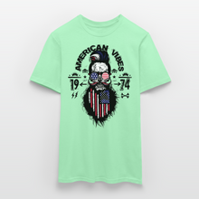 Charger l'image dans la galerie, T-shirt Tête de mort Homme American Vibes - vert menthe
