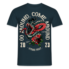 Charger l'image dans la galerie, T-shirt Tattoo old school Homme Go around - marine
