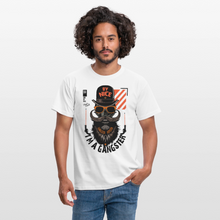 Charger l'image dans la galerie, T-shirt Tête de mort Homme I'm a Gangster - blanc
