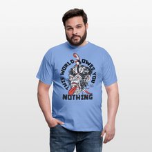 Charger l'image dans la galerie, T-shirt Tattoo old school Homme Gorille - carolina blue

