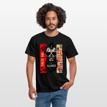 Charger l'image dans la galerie, T-shirt Tête de mort Homme No rules - noir
