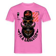 Charger l'image dans la galerie, T-shirt Tête de mort Homme I'm a Gangster - rose
