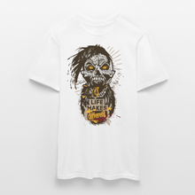 Charger l'image dans la galerie, T-shirt Tête de mort Homme Life makes different - blanc
