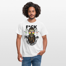 Charger l'image dans la galerie, T-shirt Tête de mort Homme Fuck Off - blanc
