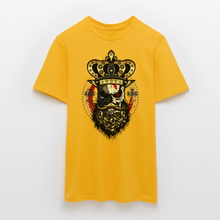 Charger l'image dans la galerie, T-shirt Tête de mort Homme Hipster Skulls King - jaune
