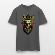 Charger l'image dans la galerie, T-shirt Tête de mort Homme Hipster Skulls King - charbon

