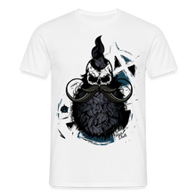 Charger l'image dans la galerie, T-shirt Tête de mort Homme Hipster Skulls Punk Anarchie - blanc
