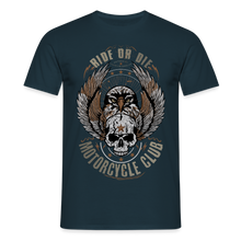 Charger l'image dans la galerie, T-shirt Homme Motorcycle Vintage Aigle - marine
