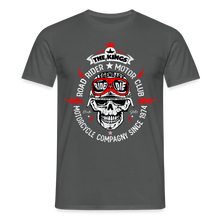 Charger l'image dans la galerie, T-shirt Homme Motorcycle Vintage ride or die - charbon
