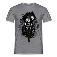 Charger l'image dans la galerie, T-shirt Tête de mort Homme Hipster Skulls Stay Strong - graphite chiné
