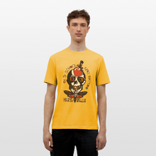Charger l'image dans la galerie, T-shirt Tattoo old school Homme Buterfly number 13 - jaune
